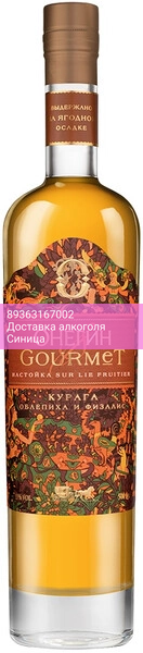 Ликер Онегин, "Гурмэ" Курага, Облепиха и Физалис, настойка сладкая, 0.5 л