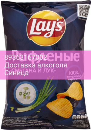 Снэки "Лейс" Сметана и Лук, 140 г