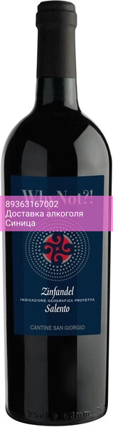 Вино Cantine San Giorgio, "WhyNot?!" Zinfandel, Salento IGP